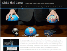 Tablet Screenshot of globalshellgames.com